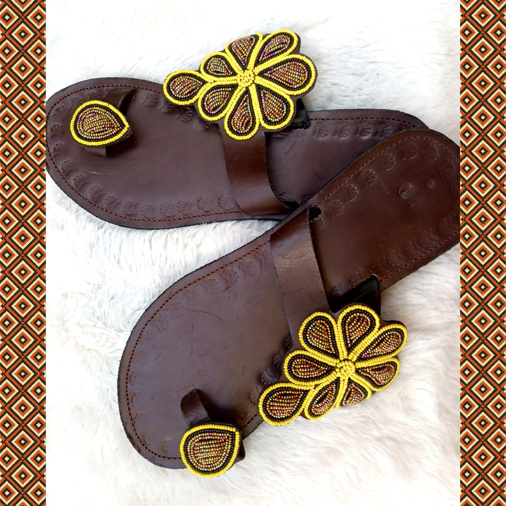 Babouche Traditionnelle en Cuir