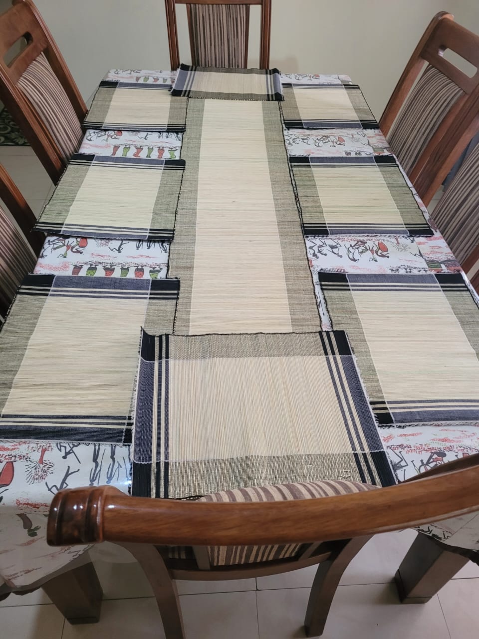 Ensemble sous plats- traditionnel -décor de table