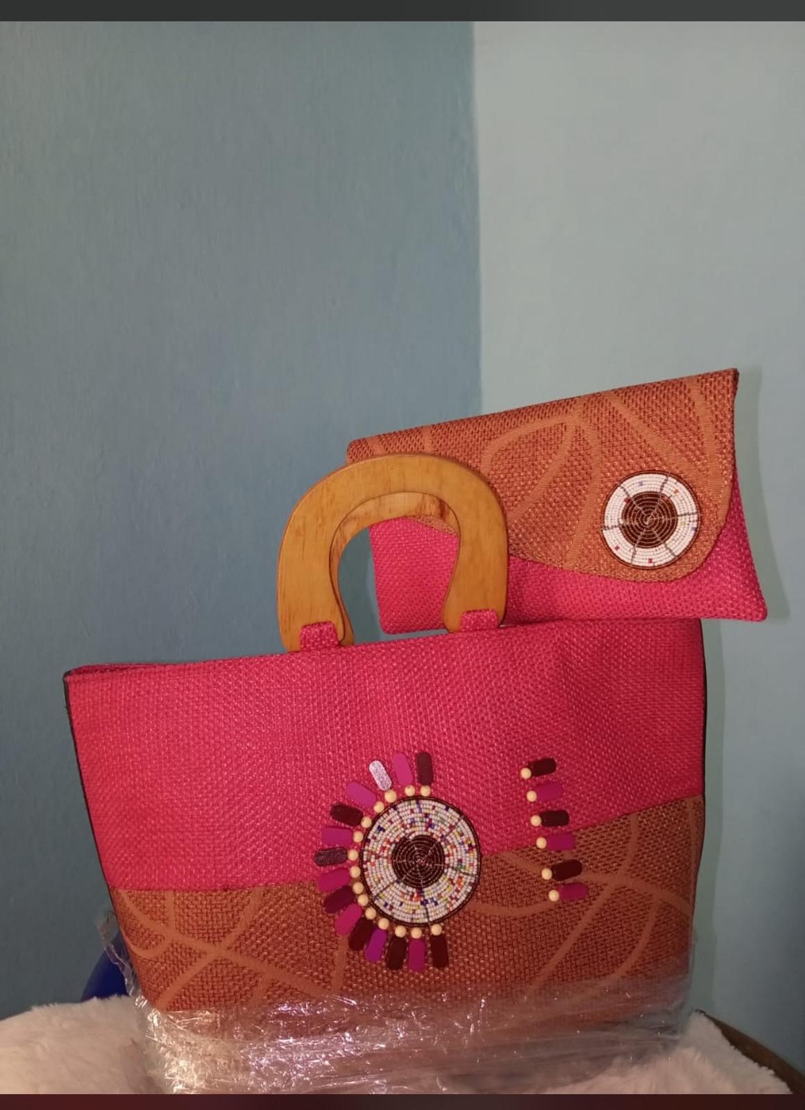 Grand sac à main ou épaule- Duo Chromatique