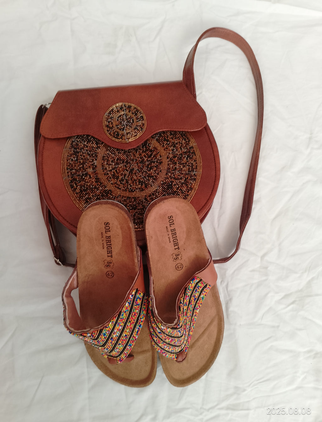 Ensemble Sacs- Sandales Massaï