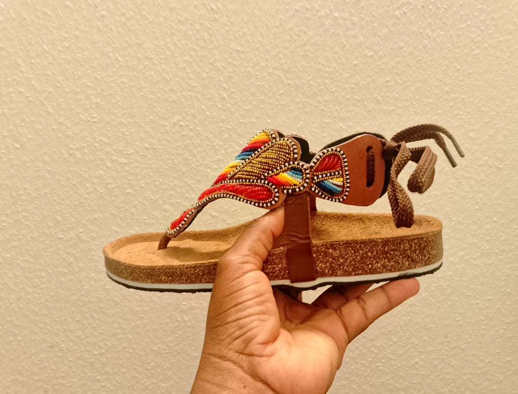 Sandale nu-pieds originaire du Kenya✨🇰🇪