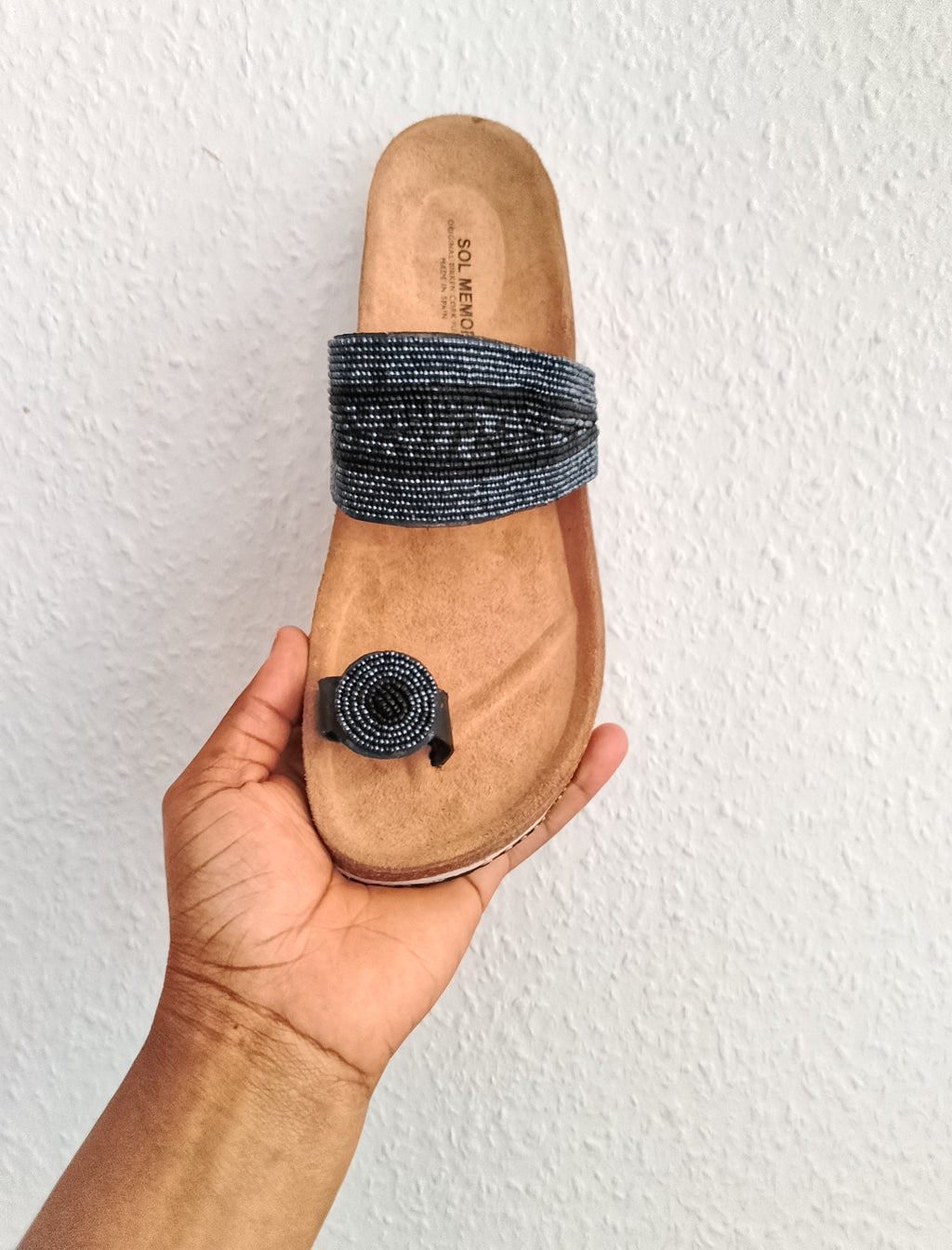Sandales orthopédiques massaï avec grand orteil ✨