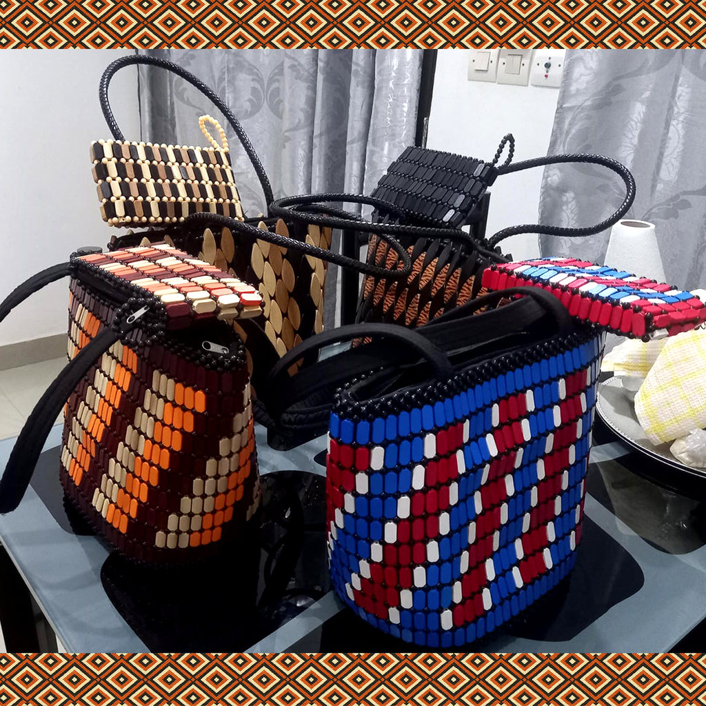 Grand sac à main ou épaule- Duo Chromatique