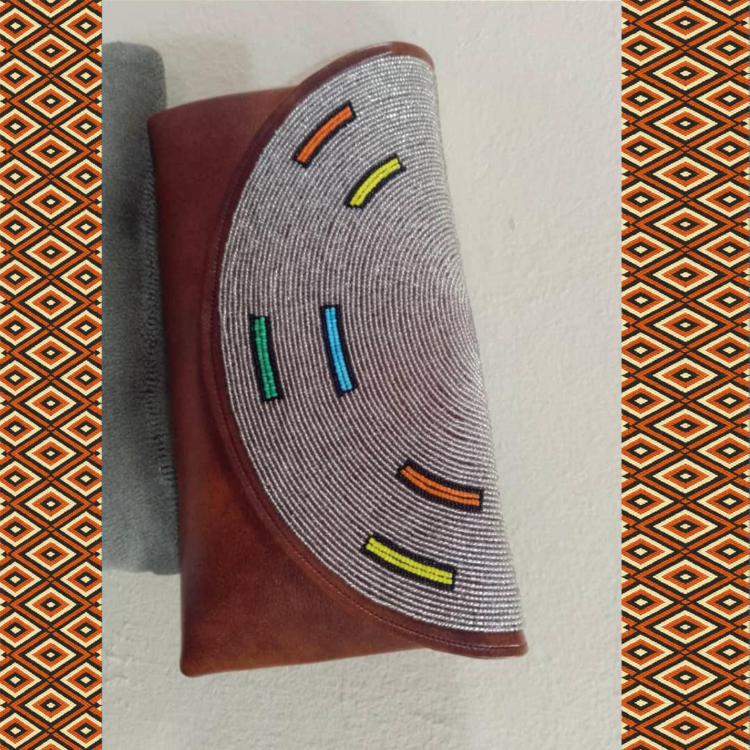 Sacoche Utilitaire -Cuir Perlé